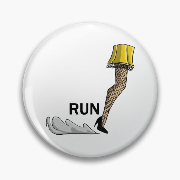 Item preview, A Sexy Leg Lamp Runs designed and sold by leggomywaffle.