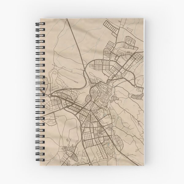 Item preview, Caceres Sepia Map designed and sold by CPTVDesign.