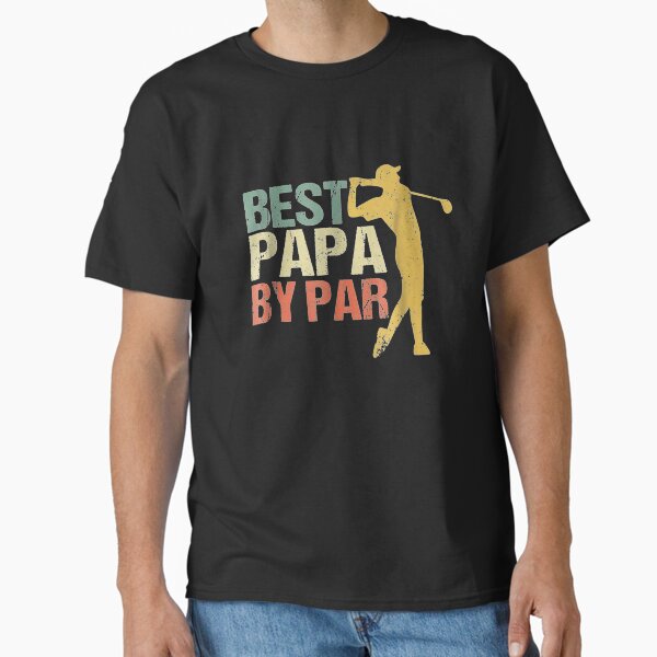 Vista previa del artículo con la obra «Regalo divertido del golf del mejor papá de Par del día del padre para hombre», diseñado y vendido por PatrikRadic.