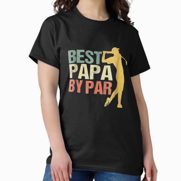 Vista previa del artículo con la obra «Regalo divertido del golf del mejor papá de Par del día del padre para hombre», diseñado y vendido por PatrikRadic.