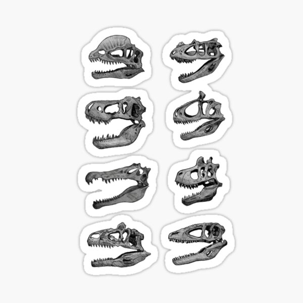 Item preview, The Theropoda: Large Theropods designed and sold by Charlotte Hohman.