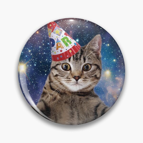 Item preview, Cats in Space Birthday designed and sold by Alyssa Brensinger.