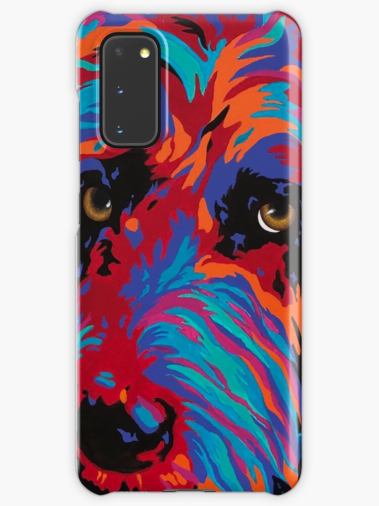 Thumbnail 1 of 4, Samsung Galaxy Phone Case, Milo the Labradoodle designed and sold by grimmhewitt67.
