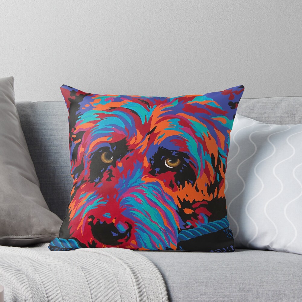 Item preview, Throw Pillow designed and sold by grimmhewitt67.