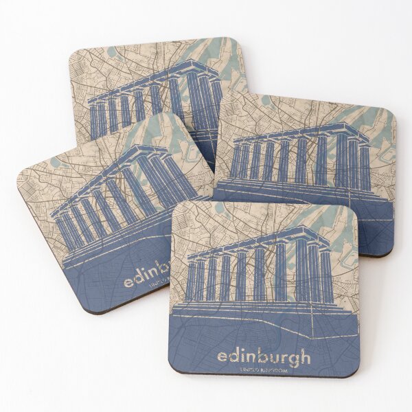 Item preview, Map + Silhouette | Edinburgh designed and sold by CPTVDesign.