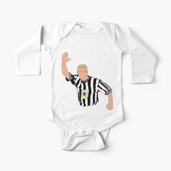 Alan Shearer Newcastle Iconic Celebration Long Sleeve Baby One-Piece