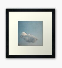 Float on Framed Print