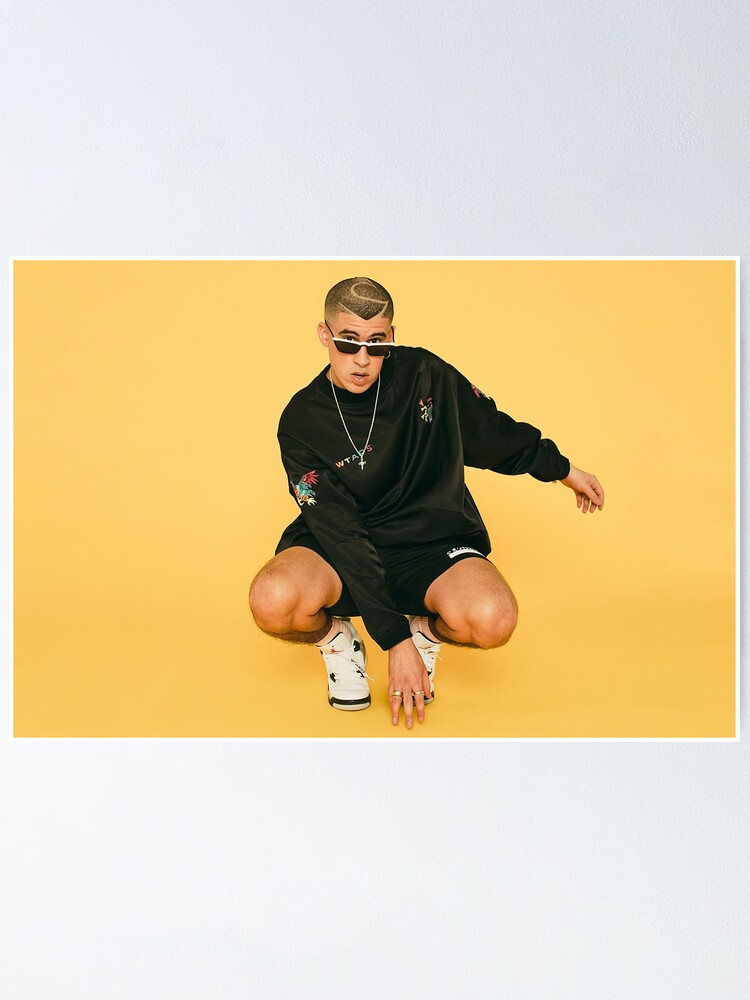 Bad bunny yellow shirt Clearance