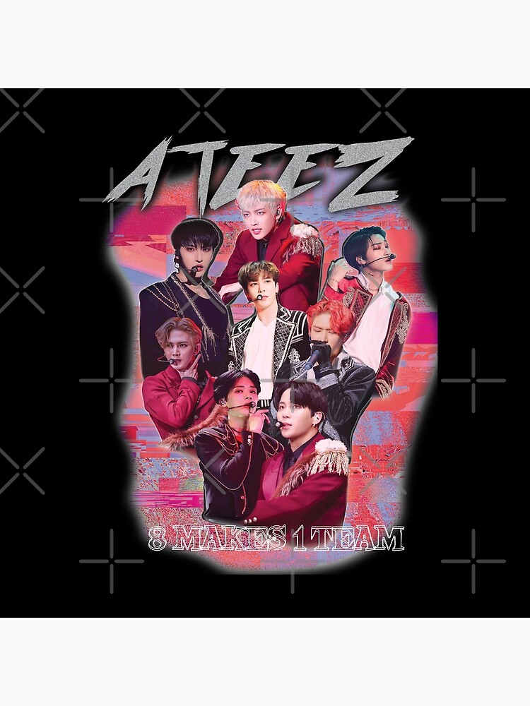 ATEEZ KPOP MERCH OLD RETRO KNOCK OFF INSPIRED MERCHANDISE  Tote Bag for  Sale by marhaly