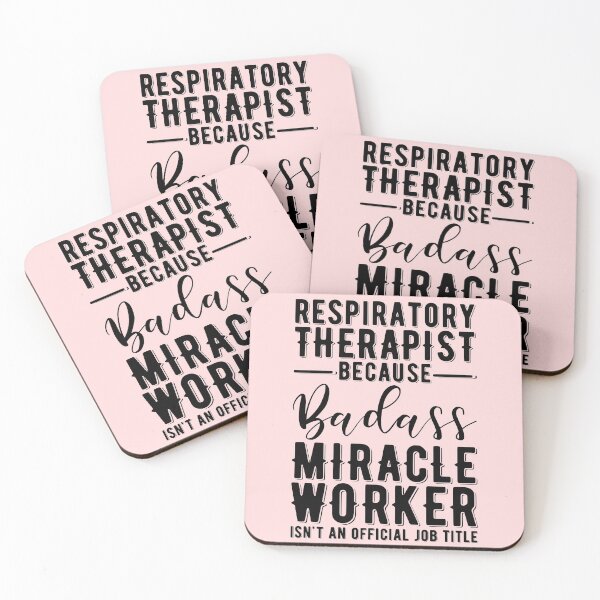 Item preview, Respiratory Therapist Because Badass Miracle Worker Isnt't An Official Job Title designed and sold by kamrankhan.