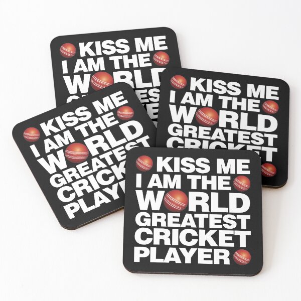 Item preview, Kiss Me I am The World Greatest Cricket Player designed and sold by elhefe.