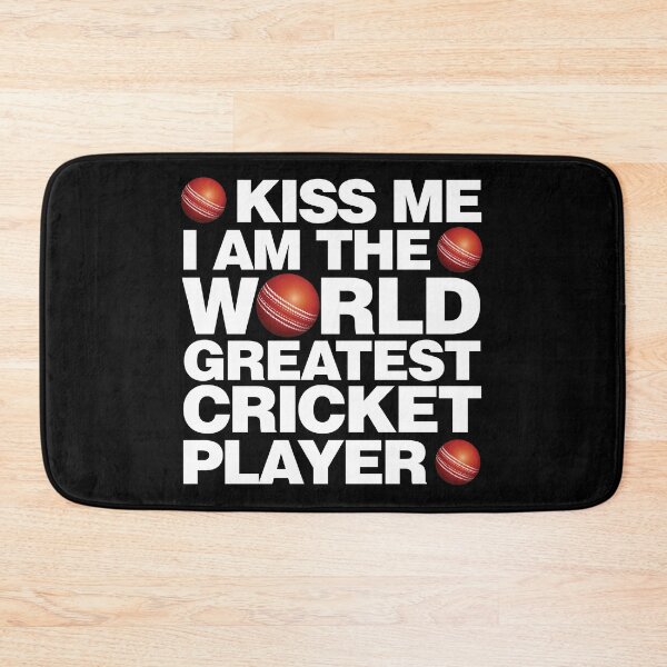Item preview, Kiss Me I am The World Greatest Cricket Player designed and sold by elhefe.