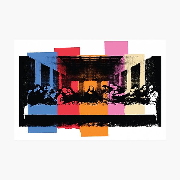 Andy Warhol | Detail of the Last Supper Photographic Print