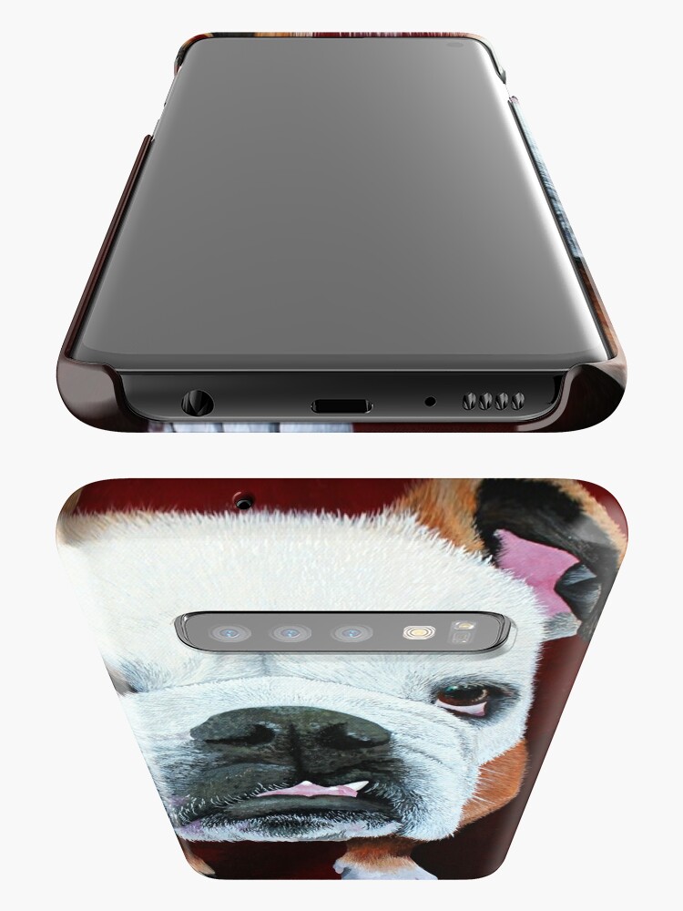 Samsung Galaxy Phone Case, Floyd the Bulldog designed and sold by Nicole Grimm-Hewitt