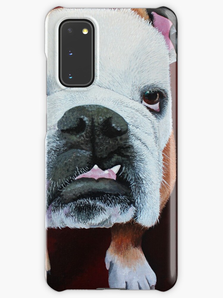 Thumbnail 1 of 4, Samsung Galaxy Phone Case, Floyd the Bulldog designed and sold by grimmhewitt67.