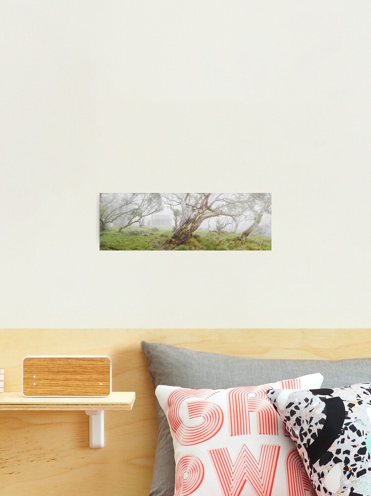 Thumbnail 2 of 3, Photographic Print, Fitzgeralds Hut, Falls Creek, Victoria, Australia designed and sold by Chockstone.