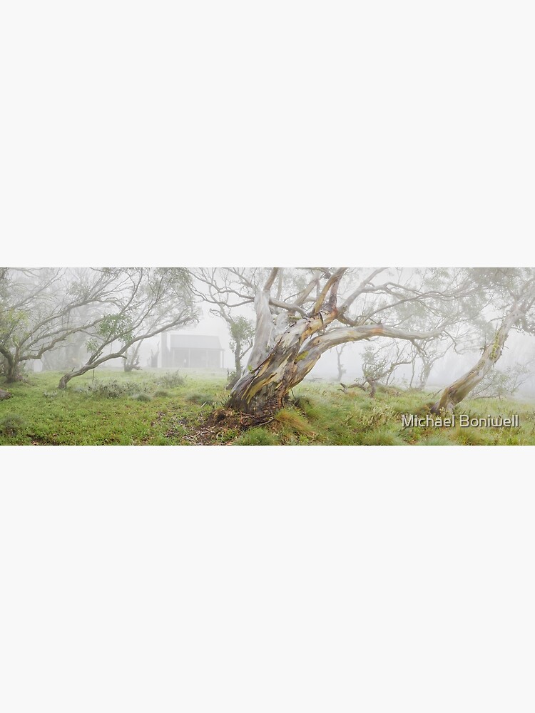 Thumbnail 3 of 3, Photographic Print, Fitzgeralds Hut, Falls Creek, Victoria, Australia designed and sold by Chockstone.