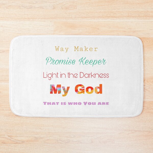Item preview, Way Maker Song Lyrics designed and sold by katelyndoodles.
