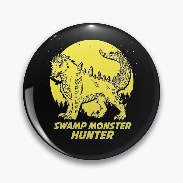 Item preview, Honey Island Swamp Monster Hunter Hide & Seek Champion designed and sold by Crush Retro®.