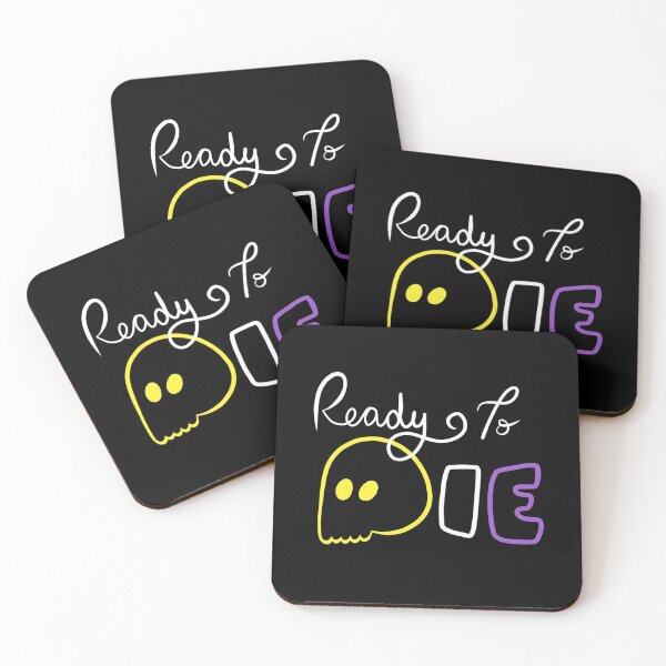 Item preview, Ready To Die Emo Skull (Non-Binary Colors) designed and sold by inatorinator.