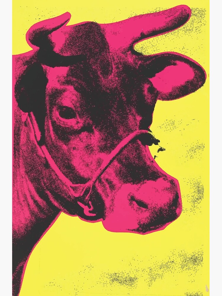 Andy Warhol | Cow by badguyduh