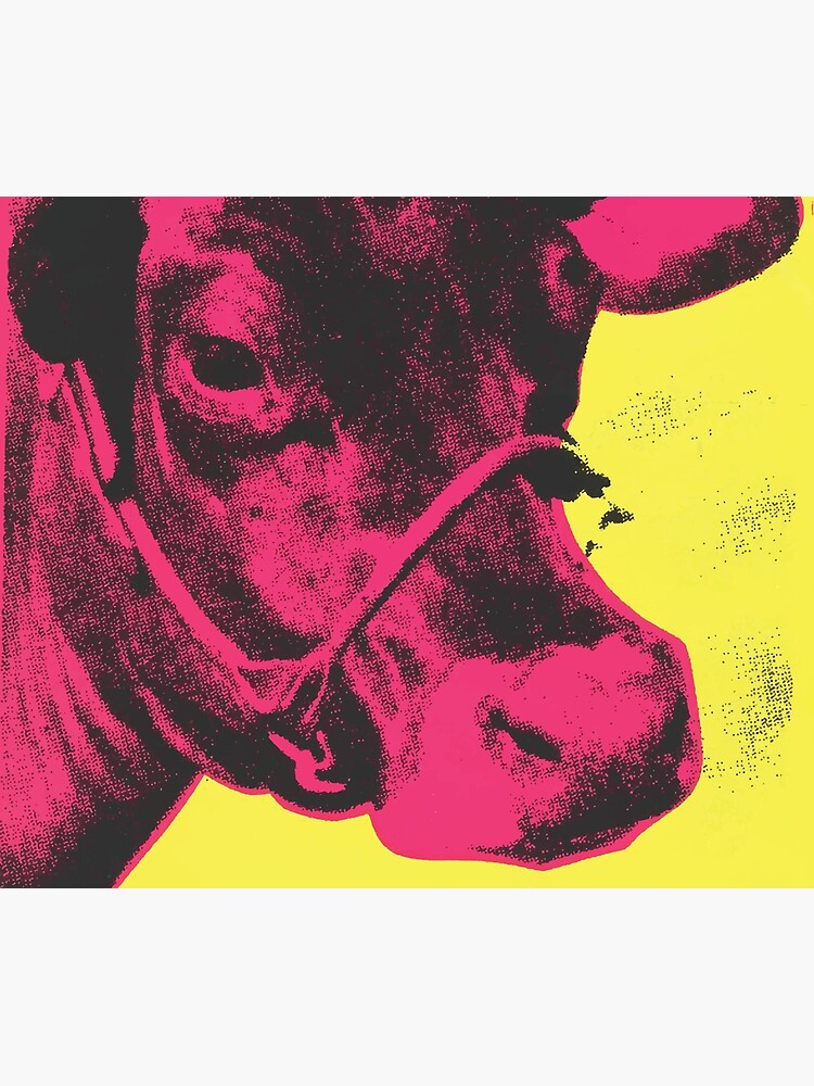 Andy Warhol | Cow by badguyduh