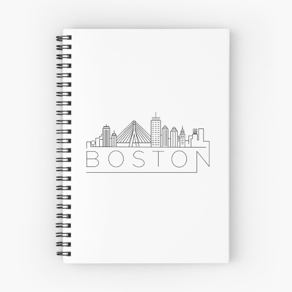 Item preview, Boston City Skyline Outline designed and sold by beckylong.