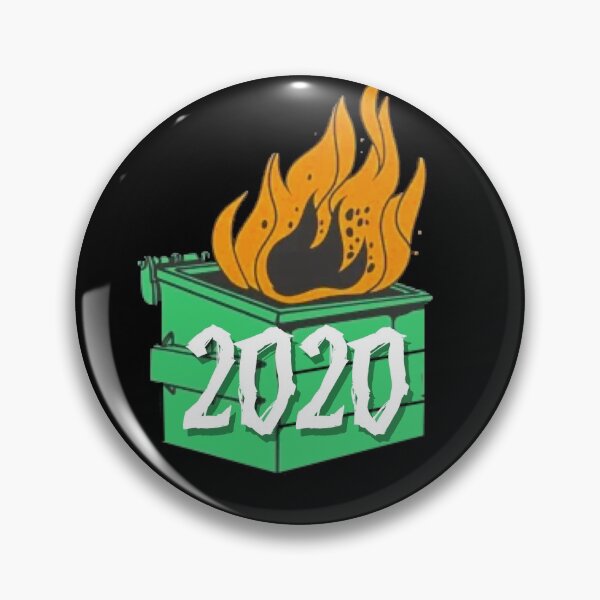 Item preview, 2020 dumpster fire funny graphic design  designed and sold by Tim Dunaway.