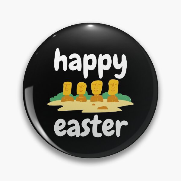 Item preview, Happy Easter Island designed and sold by razvigod.