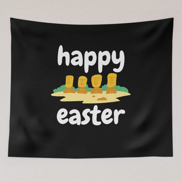 Item preview, Happy Easter Island designed and sold by razvigod.