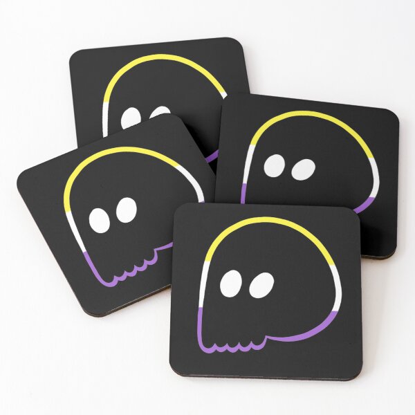 Item preview, Cute Emo Skull (Non-Binary Colors) designed and sold by inatorinator.