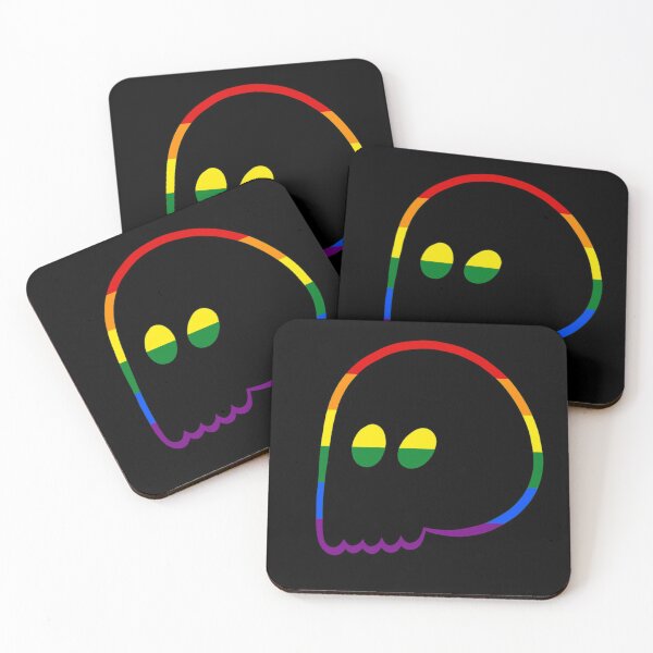 Item preview, Cute Emo Skull (Rainbow/Homosexual Colors) designed and sold by inatorinator.