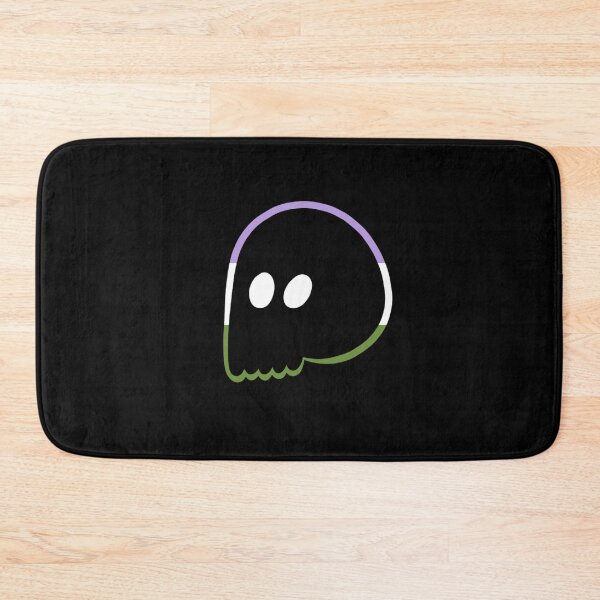 Item preview, Cute Emo Skull (Genderqueer Colors) designed and sold by inatorinator.