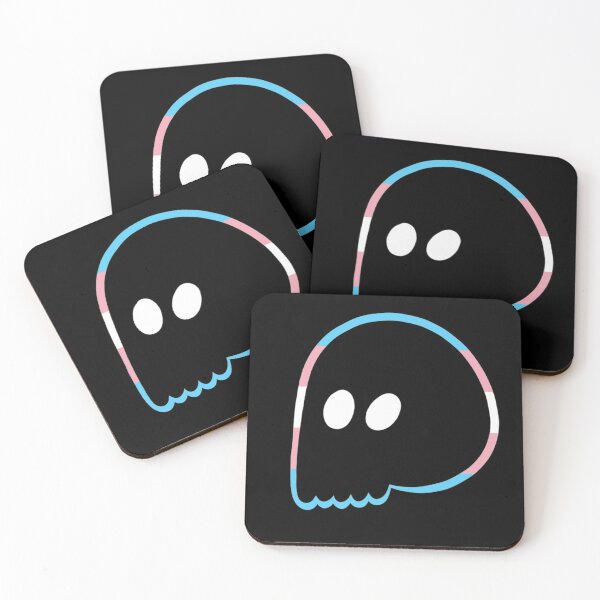 Item preview, Cute Emo Skull (Transgender Colors) designed and sold by inatorinator.