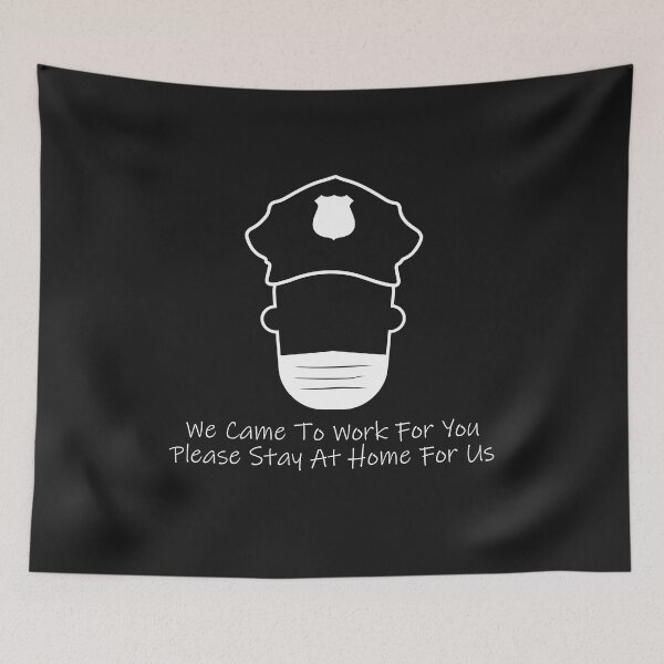 Item preview, Frontlines Police Cops Fight Corona Virus 2020 Quarantine T shirt designed and sold by AlphaDist2.