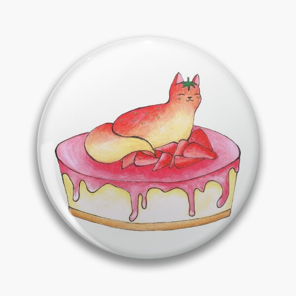 Item preview, Strawberry Cheesecat designed and sold by NyxieDesigns.