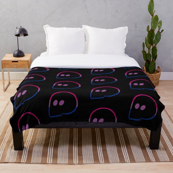 Item preview, Cute Emo Skull (Bisexual Colors) designed and sold by inatorinator.