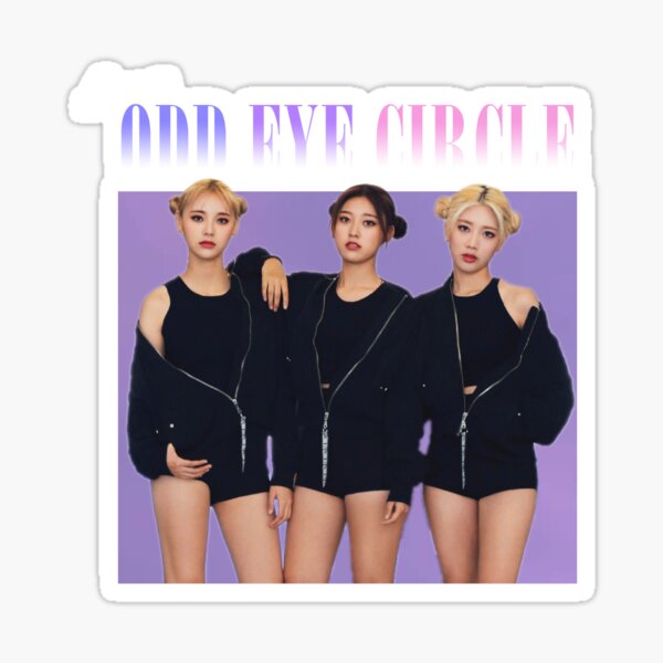 ODD EYE CIRCLE Loona Vintage Sticker