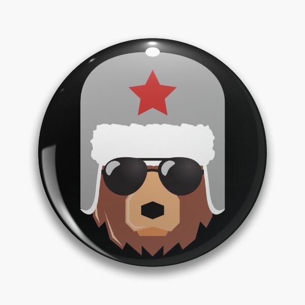 Item preview, Russian bear, gift, gift idea, present, Soviet Union, Russia, Red Army designed and sold by Rautee.