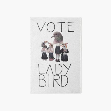 Vote Ladybird Poster Art Board Print