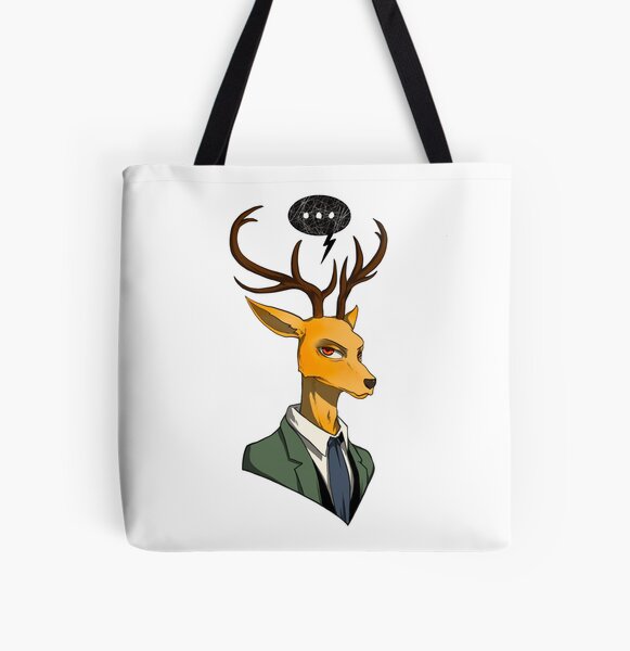 The Golden Deer Organic Gothic Tote Bag – forestbeings