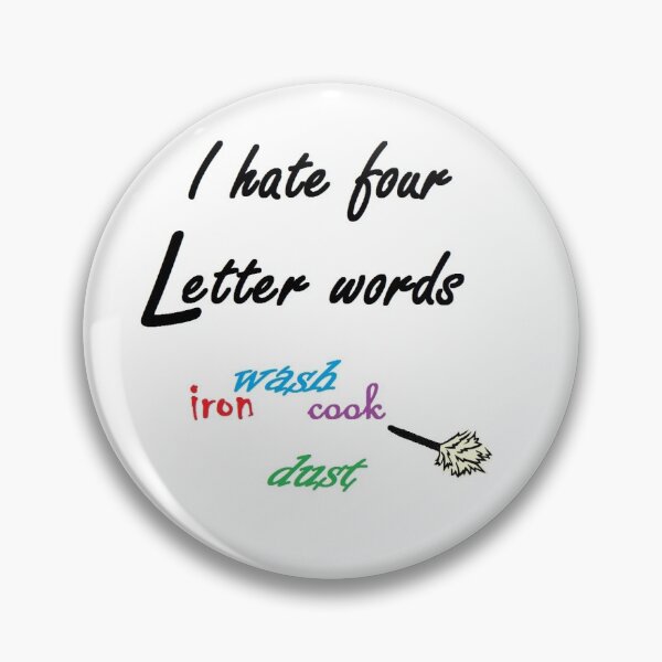 Item preview, I Hate Four Letter Words designed and sold by EloiseArt.