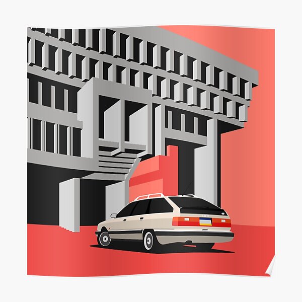 Audi 200 Avant Poster
