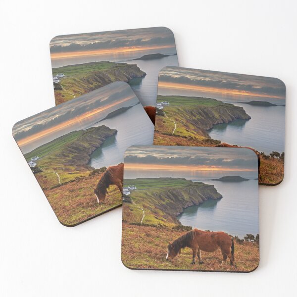 Item preview, Sunset over Worms Head, Rhossili Bay designed and sold by Dan Santillo.