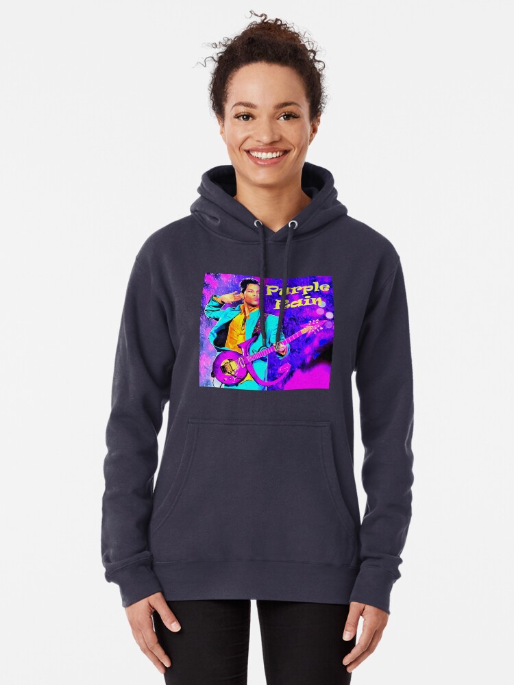 purple rain hoodie