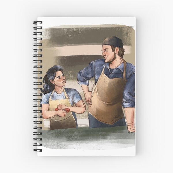 Item preview, Bon Appetit’s Brad and Claire fanart designed and sold by hamrib.