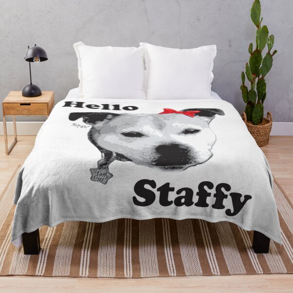Item preview, Hello Staffy designed and sold by StaffyDognCo.