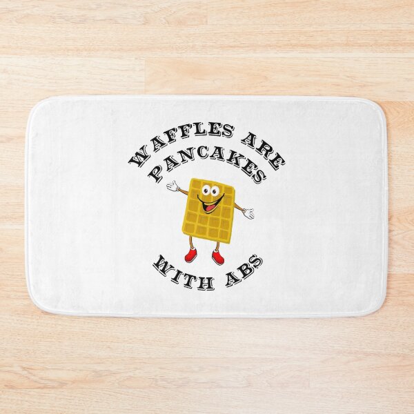 Item preview, Waffles Are Pancakes With Abs - Black designed and sold by ryanwfraser.