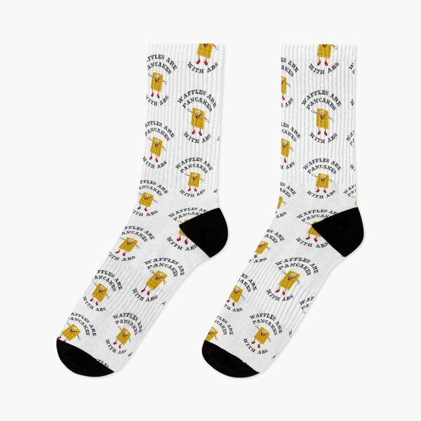 Item preview, Waffles Are Pancakes With Abs - Black designed and sold by ryanwfraser.