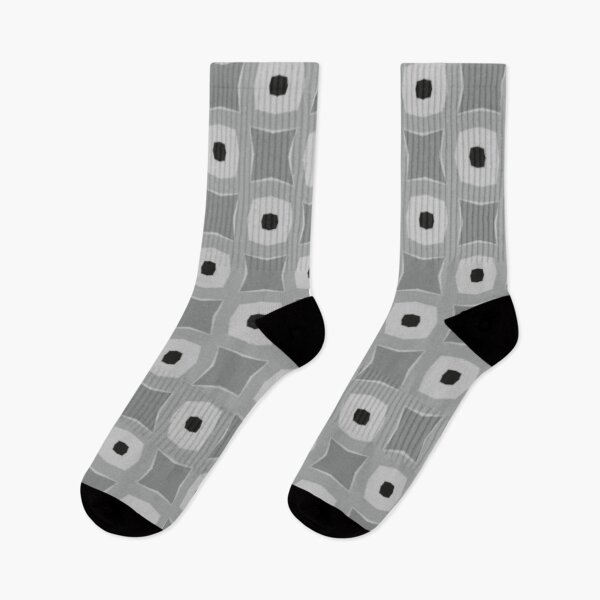 Item preview, Black and Grey Octagon Pattern designed and sold by Poetic Patterns Studio.